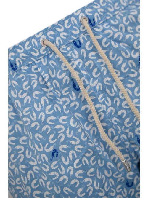 Costume da bagno Comfort Light con stampa Gamberetti Mc2 Saint Barth | COMFORT LIGHT01450 PRAWNS 33